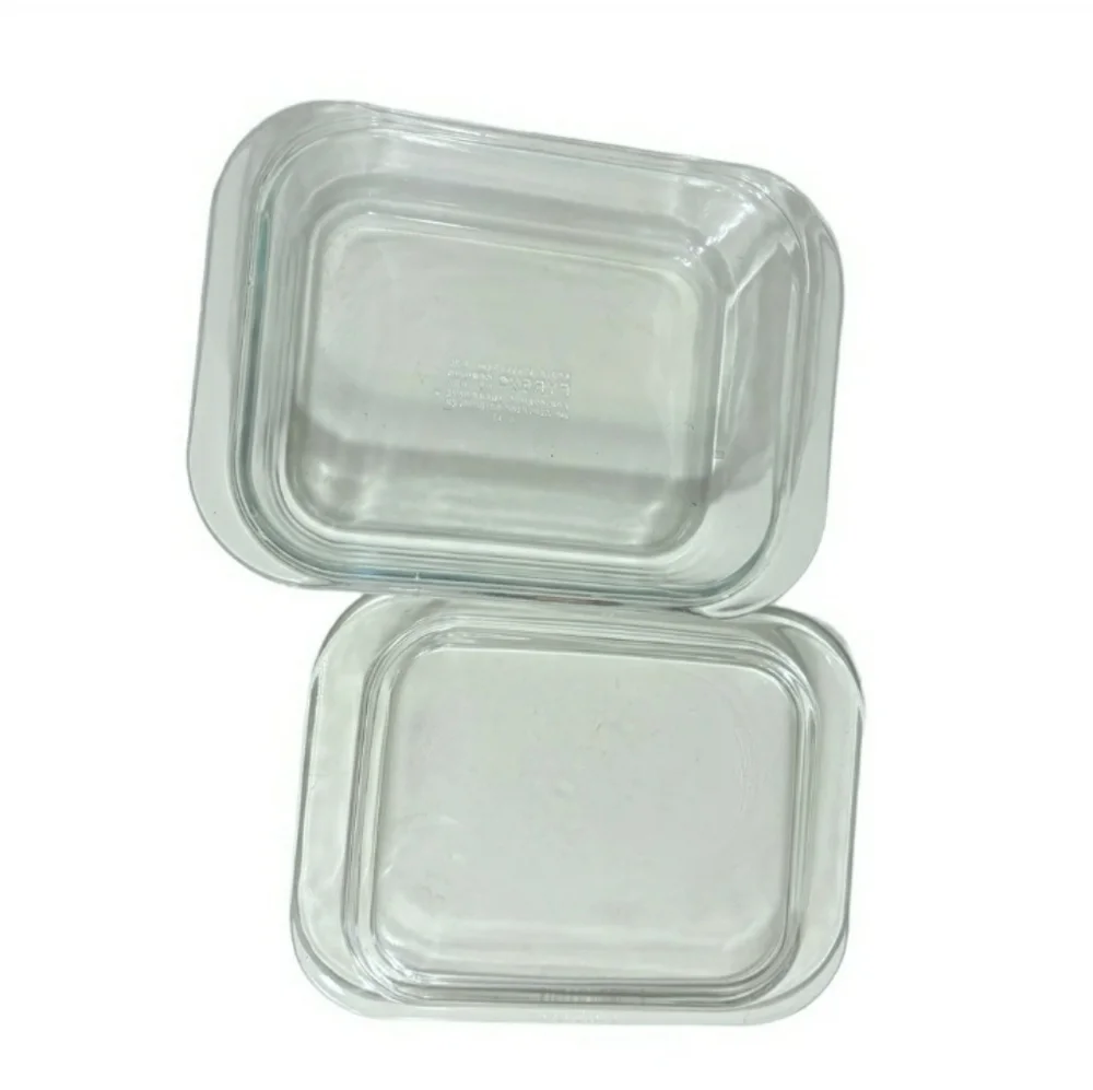 PYREX Corning 603-B Casserole Dish 1.2L with 603-C Glass Lid VINTAGE!